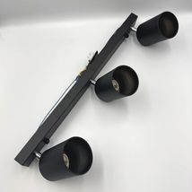 Spot Negru Reglabil Liniar 3xGU10 450mm