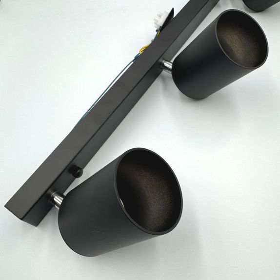 Spot Negru Reglabil Liniar 3xGU10 450mm