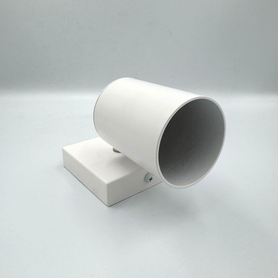 Spot Alb Reglabil cu 1xGU10 80mm