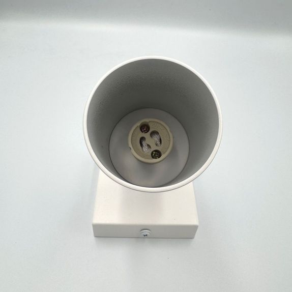 Spot Alb Reglabil cu 1xGU10 80mm