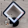 Aplica perete neagra 20W 1600LM 3000K/4000K/6500K