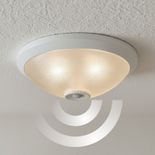 Plafoniera cu senzor pentru bec led 2XE27 IP20 220V 2X25W