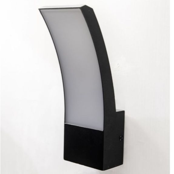Aplica LED de exterior, 12W=60W, 3000K, lumina calda, IP65