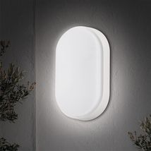 Aplica LED BAT Ovala , cu protectie IP65 ,10W=90W, 4000K, lumina neutra