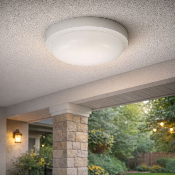 Aplica LED de exterior Rotunda fi235, 18W=150W, 4000K, lumina neutra, cu protectie IP65