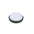 Aplica LED de exterior Rotunda Neagra Ø235, 18W=150W, 4000K, lumina neutra, cu protectie IP65