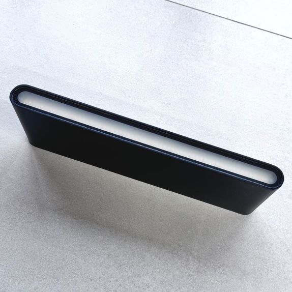 Aplica LED de exterior extra-plata Long, 24W=160W, 3000K, lumina calda, 2160Lm, IP65