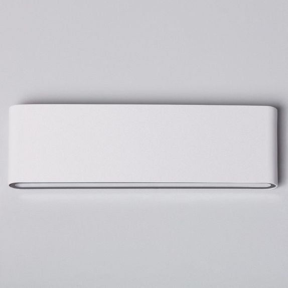 Aplica de exterior extra-plata Long , 24W=160W, 3000K, lumina calda, 2160Lm, IP65
