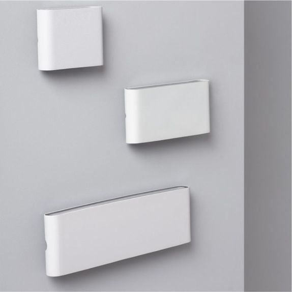 Aplica de exterior extra-plata Long , 24W=160W, 3000K, lumina calda, 2160Lm, IP65
