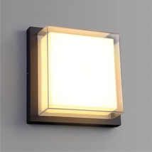 Aplica patrata Lara IP65 15W 3000K 1350LM, lumina calda