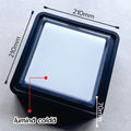 Aplica patrata Lara IP65 15W 3000K 1350LM, lumina calda