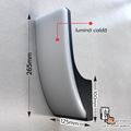Aplica Some de perete IP65 12W 3000K 700LM, lumina calda
