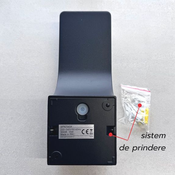 Aplica Some de perete IP65 12W 3000K 700LM, lumina calda