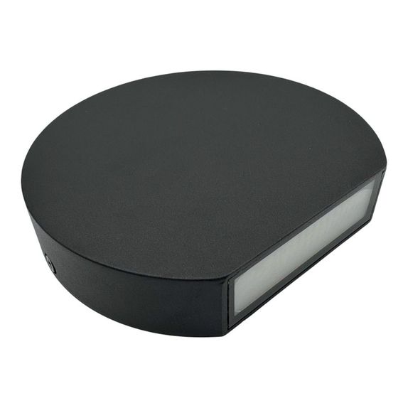 Aplica Semicerc Perete Ø135, 7W, 6000K, lumina rece, cu protectie IP65