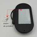 Aplica 300x160mm 12W=108W 3000K, lumina calda, cu protectie IP65 Perete