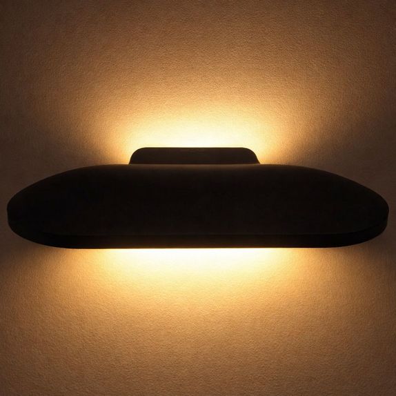Aplica 300x160mm 12W=108W 3000K, lumina calda, cu protectie IP65 Perete