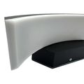 Aplica LED de exterior concava, 24W=160W, 3000K, lumina calda, IP65