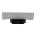 Aplica LED de exterior concava, 24W=160W, 3000K, lumina calda, IP65