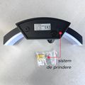 Aplica led concava cu senzor neagra 24w IP65 3000K