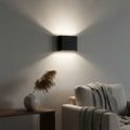 Aplica de exterior extra-plata, 6W=40W, 3000K, lumina calda, IP65