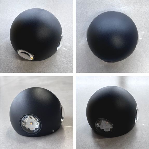 Aplica Comet De Perete 4x1w=36w, 3000k, Lumina Calda