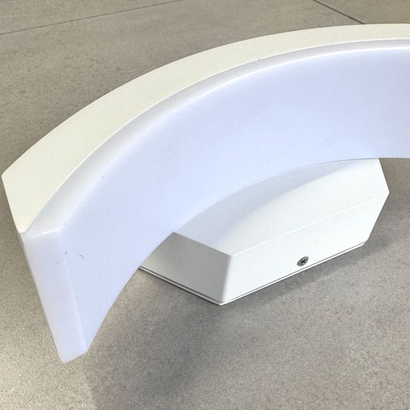 Aplica LED concava ALBA de exterior 24W=160W, 3000K, lumina calda, 2160Lm, IP65