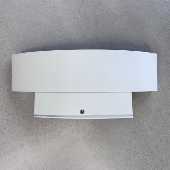 Aplica LED concava ALBA de exterior 24W=160W, 3000K, lumina calda, 2160Lm, IP65