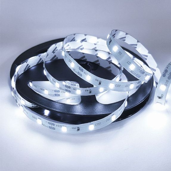Banda LED 12V 14.4W/M 60LED/m, IP65 R5050, lumina rece - rola 5m