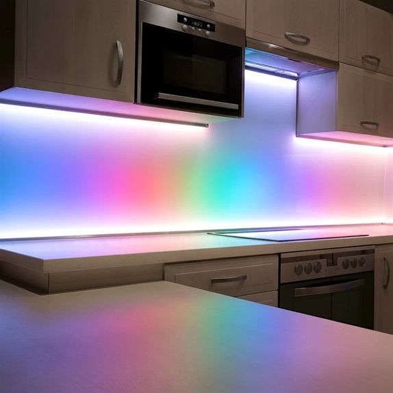 Banda LED RGB, IP20, 12V, 14.4W/M, 60 LED/M, 5050 - rola 5 m