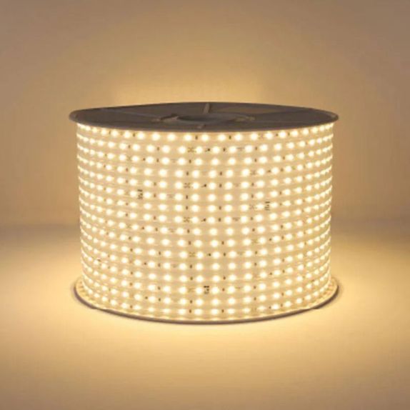 Banda LED 220V 2700K, 4.8W/m, Ip65, 60Led/M 2835, lumina calda