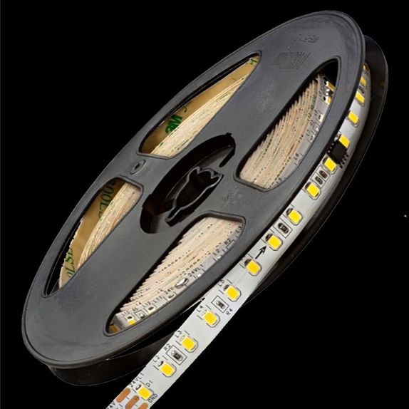 Banda LED 12V 9.6W/m, 120LED/m, IP20, R2835, lumina calda - rola de 5m
