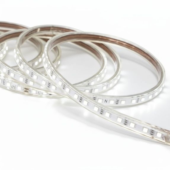 Banda LED 220V 4000K 9.6W/m, Ip65, 120Led/m, 2835, lumina neutra