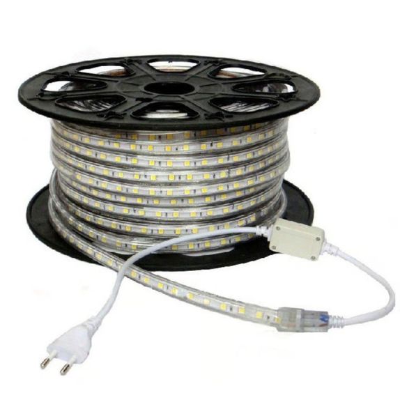 Banda LED 220V 4000K 9.6W/m, Ip65, 120Led/m, 2835, lumina neutra
