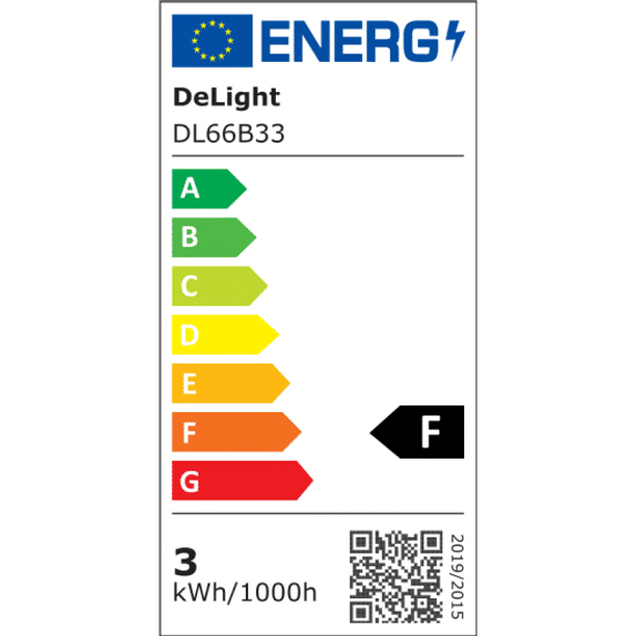 Banda led COB rigida 3W 6500K