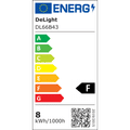 Banda led COB rigida 8W 6500K