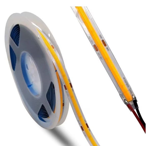 Banda Led COB 12V 12W/m IP20 3000K