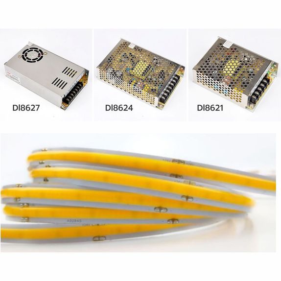 BANDA LED COB RGB 672 LED/m 21W/m 24V (5m/rola)