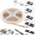 Banda led COB 12W/m 320led/m 2700K 24V IP20 rola 5m PCB 8mm