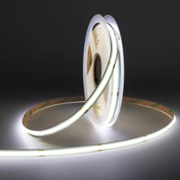 Banda led COB 12W/m 480led/m 6000K 24V IP67 rola 5m PCB 8mm