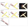 Conector rapid multifuncțional 9 în 1 pentru bandă LED de 8 mm cu 2 fire