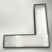 Corp LED liniar suspendat 90grade, interconectabil, 12W, 5000K, negru