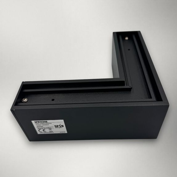 Corp LED liniar suspendat 90grade, interconectabil, 12W, 5000K, negru