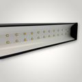 Corp LED liniar interconectabil, 40W, 5000K, negru
