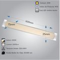 Corp Led Fida aluminiu, 20W=40W, 4100K, lumina neutra