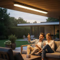 Corp Led 48W=96W, 6500K, lumina rece, cu protectie IP65, 1500Mm