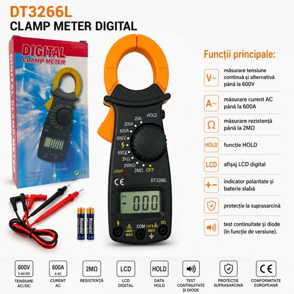 Multimetru digital DT3266L