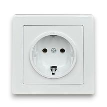 Priza schuko SIMPLA, contact de protectie, 250V~, 16A, 50Hz, IP20