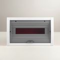 Tablou sigurante 18P IP40 usa transparenta - montaj ingropat VIKO