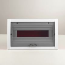 Tablou sigurante 18P IP40 usa transparenta - montaj ingropat VIKO