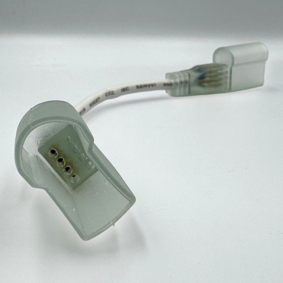 CONECTOR CABLU CONECTOR PT. NEON FLEX RGB 220V,2835, 12MM, 240X28X15MM